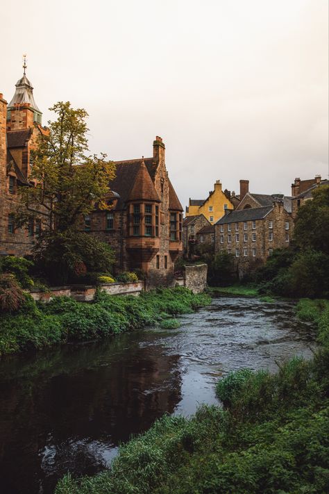 Dean Village Edinburgh, Scotland Aesthetic, Edinburgh Travel, Europe Photography, Visit Egypt, Voyage Europe, Edinburgh Scotland, Scotland Travel, Future Travel