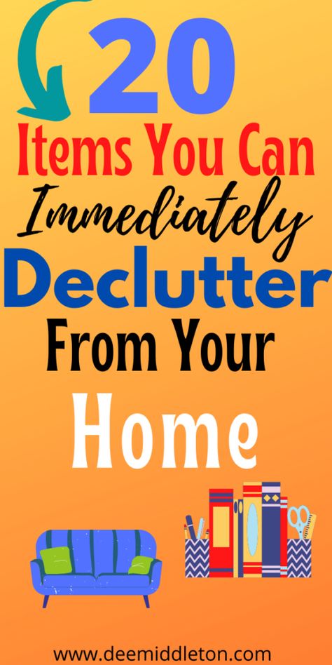 NOVEMBER 12TH TASK IN THE YEAR LONG THOROUGH DECLUTTER SERIES - deemiddleton.com Housekeeping Schedule, Easy House Cleaning, Messy Home, Cleaning Kids Room, Clutter Solutions, Clutter Control, Declutter Challenge, Declutter Home, Housekeeping Tips