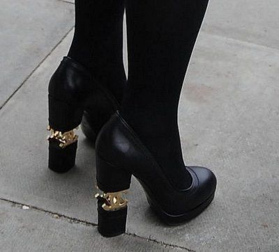 OH MY GOD these are the shoes from Lady Gaga's music video and I couldn't find them online!!! LOVEEEE. NEED Chanel Heels, Dr Shoes, Fabulous Shoes, Crazy Shoes, Dream Shoes, Shoe Obsession, Shoe Lover, Chanel Shoes, Mode Inspiration