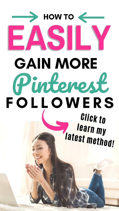 Grab my latest, quick method for easily increasing my Pinterest followers! Tried and true ways to grow your social following PLUS my new trick that's getting me 225+ new followers a month with little effort! Learn how to gain more followers on Pinterest to get more repins. Grow your Pinterest account to increase your blog traffic. Click through for 5 ways I steadily grow my followers list. You'll find tips to get noticed  increase followers quickly and easily. #pinteresttips #blog #pinterest Grow Pinterest, Money With Pinterest, Increase Followers, Pinterest Growth, Pinterest Followers, Beginner Blogger, Social Media Buttons, New Followers, How To Get Followers