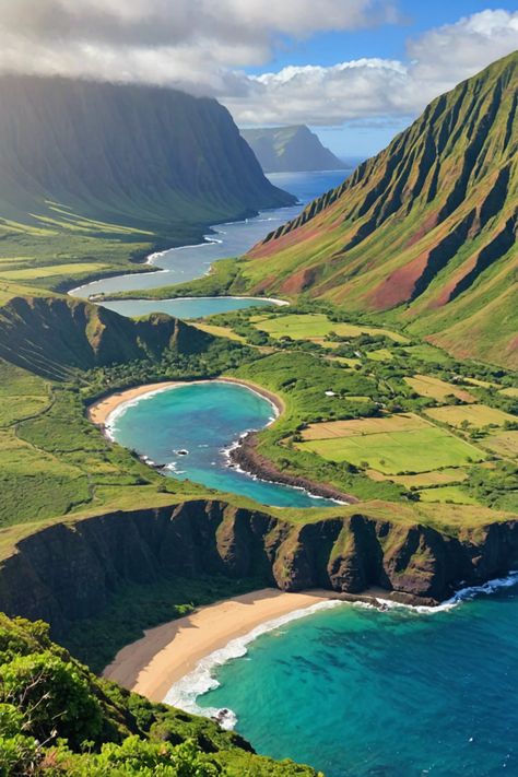 Discover the Authentic Charm of Molokai 🌺 Uncover Scenic Drives, Cultural Immersion &#038; More Hawaii Nature Photography, Hawaii Mountains Aesthetic, Hawaii Nature, Molokai Hawaii, Culture Landscape, Hawaii Landscape, Maui Photography, Hawaii Photos, Life In Paradise