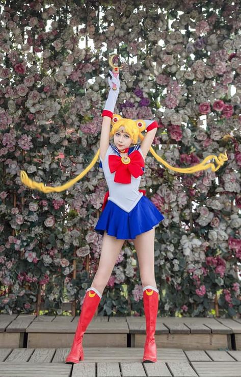 In the Name of the Moon- Sailor Scouts Cosplays - Bell of Lost Souls Anime Festival, Sailor Moon Costume, Moon Costume, Moon Cosplay, Sailor Moon Cosplay, Lost Souls, Kawaii Cosplay, Cosplay Characters, Amazing Cosplay