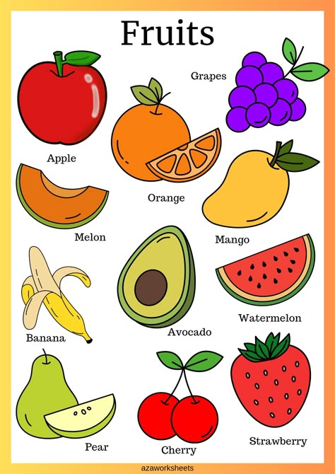 Big or small ? || preschoolers worksheet ||worksheets for kindergarten students || kindergarten students || nursery students || kids worksheets || big or small worksheets for preschoolers || big or small ||big or small activities || big or small activity || wild animals worksheets || animals worksheets || fruits worksheets || fruits || fruits identification Fruits Pictures For Kids, Vegetables Pictures For Kids, Big Or Small Activities, Fruits Chart For Preschool, Drawings Of Fruit, Fruits Pictures, Kids Learning Charts, Pictures Of Fruits, Alphabet Chart Printable