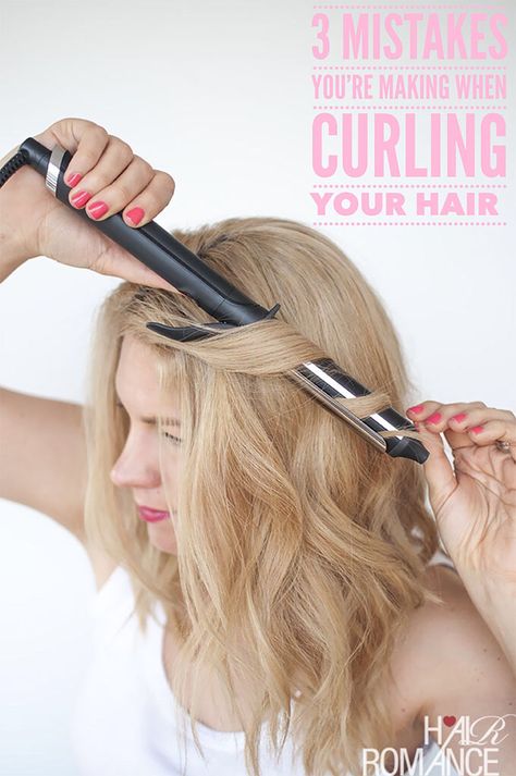 Curling Fine Hair, Curls For Medium Length Hair, Curling Your Hair, Curled Hairstyles For Medium Hair, Wand Hairstyles, Curl Your Hair, Hair Curling Tips, Hair Romance, Curls For Long Hair