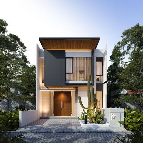 Home Designs Exterior, Modern Small House Design, House Design Exterior, Modern Exterior House Designs, Minimal House Design, Minimalist House Design, Bungalow House Design, Entrepreneur Inspiration, Home Modern