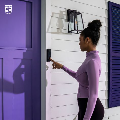 Introducing Philips Dual-camera Video Doorbell: See Beyond, Secure Beyond! 📹🏡 With dual cameras, Philips Video Doorbell takes home security to a whole new level. 👀 Enjoy head-to-toe viewing with an ultra-wide field of view and stay in the know with real-time notifications. Fortify your doorstep like never before! #Philips #PhilipsHomeAccess #videodoorbell #iot #wifichime Video Doorbell, Smart Lock, Home Security, How To Know