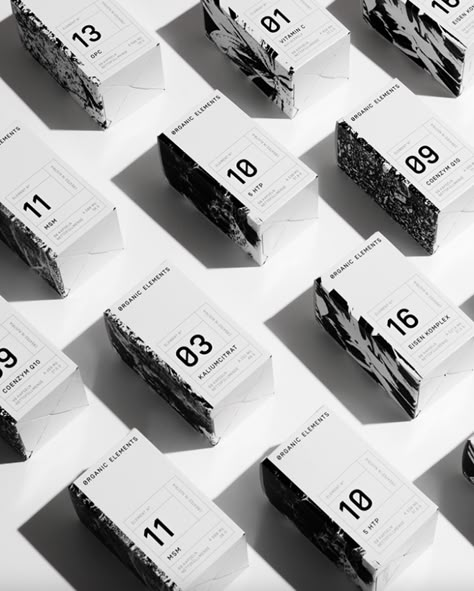 Element Table, Honey Packaging, Luxury Packaging Design, Organic Elements, 타이포그래피 포스터 디자인, Perfume Packaging, Branding Design Packaging, Tea Brands, Monochrome Design