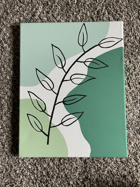 8×10 Canvas Painting Ideas, Canvas Drawing Ideas Wall Decor, Minimalistic Line Art, Diy Canvas Art Easy, Cute Easy Paintings, Line Art Abstract, Lamps Ideas, Line Artwork, Simple Canvas Paintings