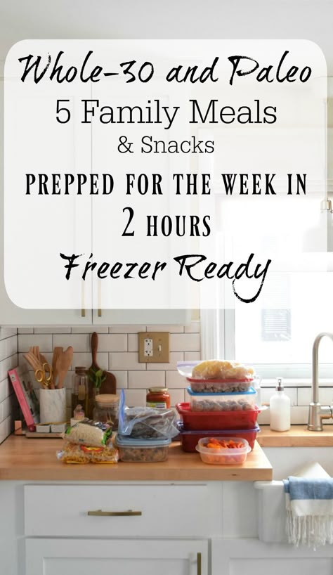 Whole-30 and Paleo Family Meals- Freezer Ready Whole 30 Weekly Meal Plan, Meal Plan For Diabetics, 30 Day Diet Meal Plan, Calorie Diet Meal Plans, Elimination Diet Meal Plan, Carnivore Diet Meal Plan, 1200 Calorie Diet Meal Plans, Healthy Frozen Yogurt, Diet Plan Meals