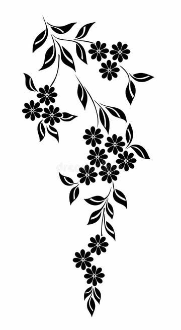 Cartouche Nature Floral Scroll Design Background Stock Vector - Illustration of background, circle: 219020681 Flower Drawing Pattern Design, Floral Svg Designs, Flower Pattern Fabric, Floral Silhouette Pattern, Flower Drawing Design Pattern, Flowers Vector Illustration, Flower Pattern Drawing Floral Design, Flower Motifs Design, Floral Designs Drawing