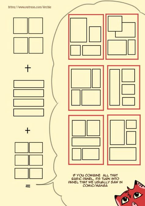 Little Art Reference things Simple Comic, Reference Things, Comic Tips, Comic Template, Comic Book Drawing, Comic Book Layout, Manga Tutorial, Desain Buklet, Comic Panel