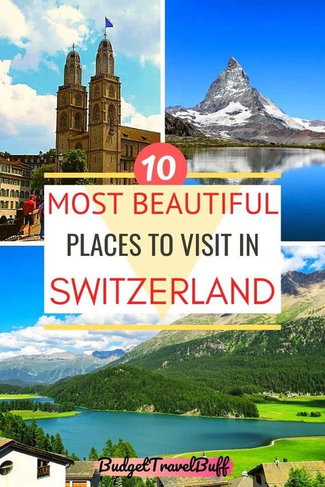 Planning for weekend getaways in Switzerland and looking for top Switzerland tourist attractions? Find out 10 best places to visit in Switzerland that offer pure natural scenic views. Best Places to See in Switzerland | Best Places to go in Switzerland | Tourist places in Switzerland | Top 10 most beautiful places in Switzerland | Best places in Switzerland #switzerlandtravel #bestplacesinswitzerland #switzerlandattractions Best Places In Switzerland, Switzerland Tourist Attractions, Places To Visit In Switzerland, Best Of Switzerland, Switzerland Travel Guide, Switzerland Hotels, Places In Switzerland, European Travel Tips, Visit Switzerland