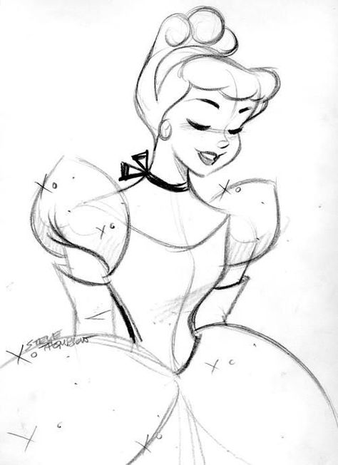 Art: Steve Thompson #disney #fanart #disneyfanart Steve Thompson Disney, Steve Thompson, Drawing Tuts, Disney Drawings Sketches, Disney Art Drawings, Disney Princess Drawings, Princess Drawings, Art Sketches Pencil, Disney Concept Art