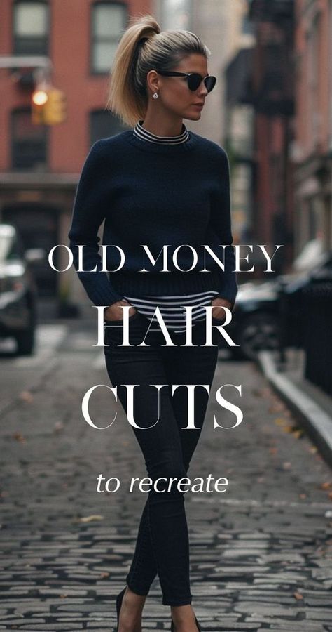 Get 39 old hair styles ideas for long hair to match your old money outfits. Old Money Aesthetic Women Brunette, Simple Elegant Clothes, Classy Casual Hairstyles, Old Money Long Hairstyles, Long Old Money Hair, Chic Work Hairstyles, Polished Style Outfits, Classic Hair Styles For Women, Old Money Mom Style