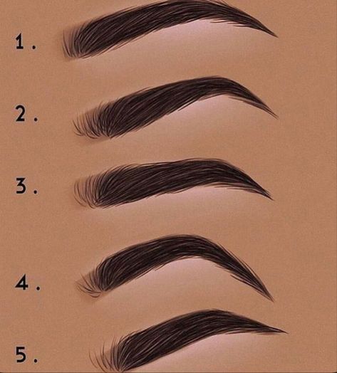 which brow are you ?? Brow Shaping Tutorial, Membentuk Alis, Bentuk Alis, Eyebrow Hacks, Eyebrow Makeup Tips, Permanent Makeup Eyebrows, Eye Brows, Threading Eyebrows, Night Beauty