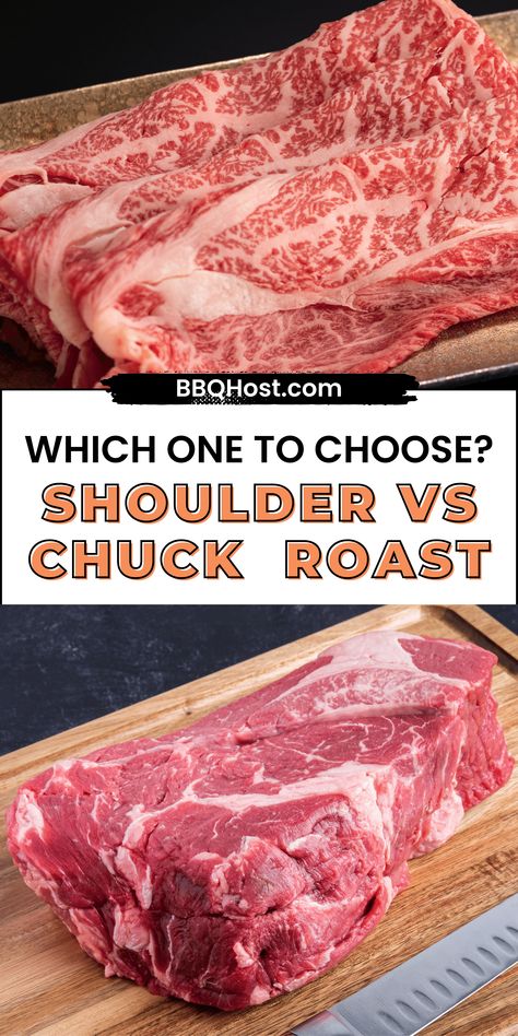 Shoulder Clod Roast Recipe, Chuck Shoulder Recipes, Smoked Beef Shoulder Roast, Chuck Center Roast Recipes, Boneless Beef Shoulder Roast Recipes, Boneless Shoulder Roast Recipes, Beef Chuck Shoulder Roast Recipes, Shoulder Steak Recipes Beef, Beef Shoulder Recipes