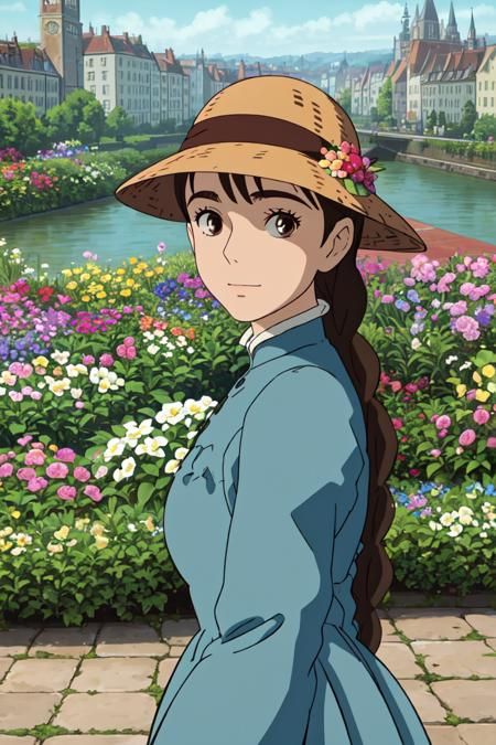 Ghibli Sophie, Sophie Cosplay, Howl's Moving Castle Aesthetic, Sophie Howl's Moving Castle, قلعة هاول المتحركة, Sophie Hatter, Howl's Moving Castle Howl, Howls Moving Castle Art, Hayao Miyazaki Art