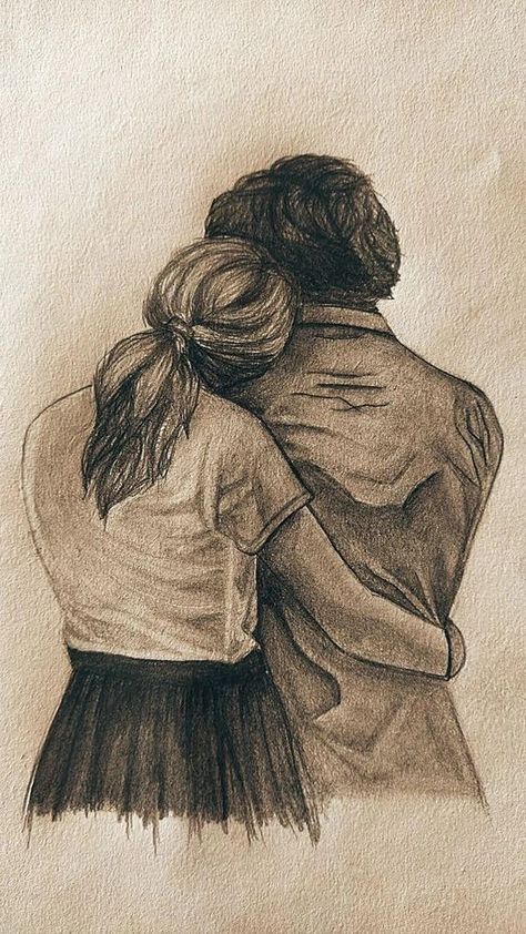 Valentine's Day Love Cute Couple Cute Pencil Sketch Drawing Pencil Art Love, Cute Couple Sketches, Drawings For Him, Romantic Drawing, Sketches Of Love, Couple Sketch, Pencil Sketch Drawing, Pencil Sketch Images, Easy Love Drawings