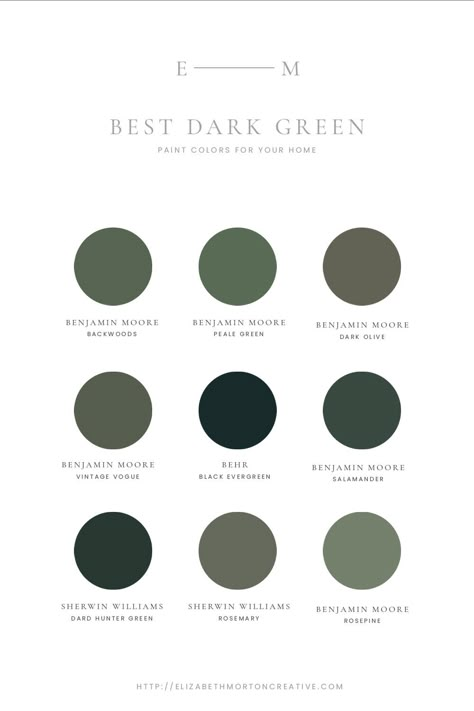 Behr Hunter Green Paint, Green Paint White Trim, Deep Green Painted Furniture, Wherein Williams Green Paint Colors, Eden Green Paint, Dark Black Green Paint, Dark Green Paint Color Palette, Best Forest Green Paint Colors, Dark Green Room Color