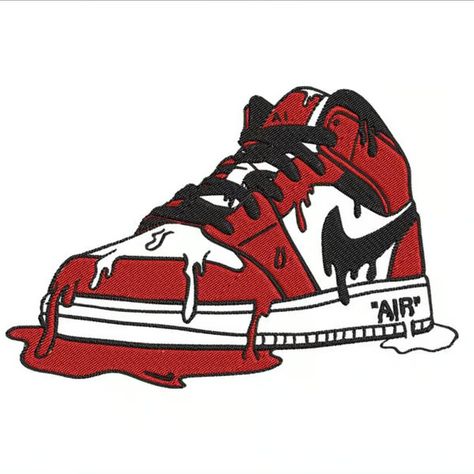 Nike Air Jordan Drip Embroidery Designs File, Nike Air Jordan Machine Embroidery Designs, Embroidery PES DST JEF Files I -  #air #Designs #drip #DST #Embroidery #File #Files #JEF #Jordan #Machine #Nike #pes Nike Drawing, Nice Wallpapers, Cool Tattoo Drawings, Nike Art, Rug Tufting, Nike Design, Swag Cartoon, Shoes Drawing, Sneaker Art