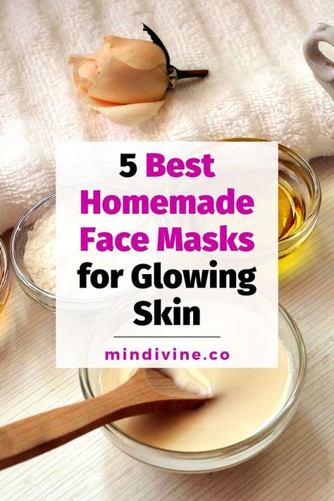 Transform your skincare routine with these 5 homemade face masks for glowing skin. Easy to make and filled with natural goodness. Achieve a luminous complexion effortlessly at home. Home Made Mask For Glowing Skin, Best At Home Facial Products, Face Masks To Make At Home, Natural Face Mask For Glowing Skin, At Home Face Mask For Glowing Skin, Face Mask For Glowing Skin Homemade, Diy Face Mask Recipes Homemade, How To Get Glowing Skin Naturally, Homemade Face Masks For Glowing Skin