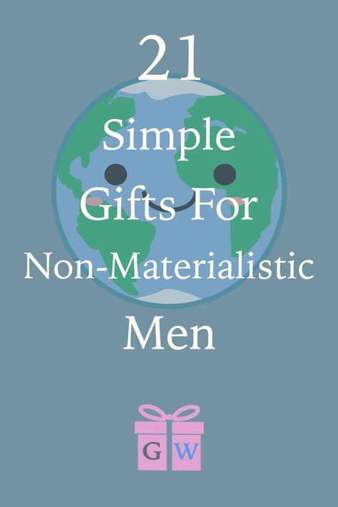 Looking for some non-materialistic gifts for him? Or gifts for a non-materialistic man? We have you covered with 21 simple but awesome gifts for non-materialistic men. #gifts #giftguide #giftideas Ideal Gifts For Boyfriend, Simple Gift For Men, Best Gift Ideas For Husband, Gift For First Anniversary For Him, Boyfriend Gift Anniversary, Gifts For Boyfriend Anniversary One Year, Quick Anniversary Gifts For Him, Bf Present Ideas Birthday, Birthday Basket Boyfriend