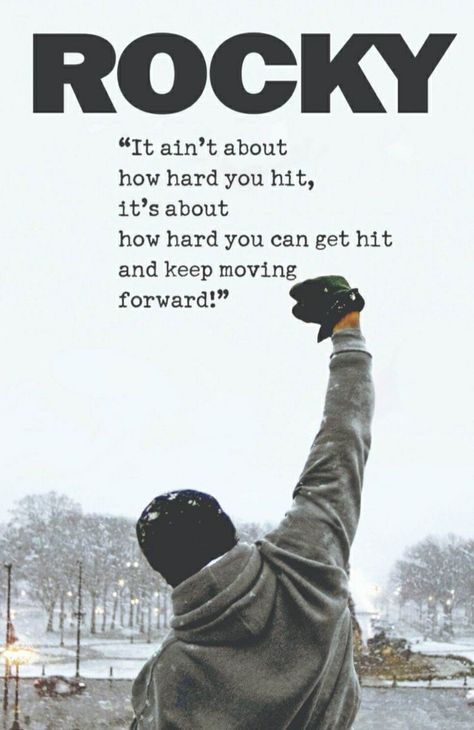 Sylvester Stallone Quotes, Rocky Balboa Poster, Rocky Quotes, Creed Quotes, Rocky Balboa Quotes, Padme Quotes, Motivation Movies, Inspirational Sports Quotes, Motivation Wallpaper