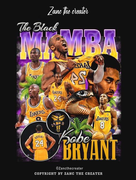 Graphic Tee Wallpaper, Kobe Bryant Graphic Design, Bootleg Rap Design, Kobe Graphic Design, Vintage Tee Design Graphics, Vintage Graphic T-shirt Design, Vintage Bootleg Design, Vintage Graphic Design Tee, Rap Tee Design