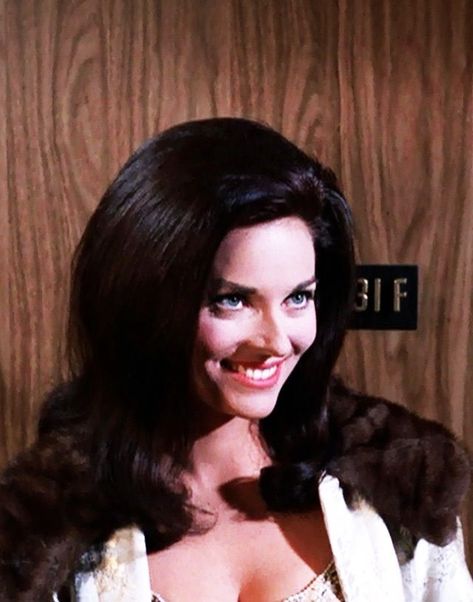 Lee Meriwether, Julie Newmar, Leather Outfit, Brunettes, Night In, Screen, Entertainment, Celebrities, Tv