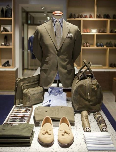 My man Mens Store Display, Visual Merchandising Fashion, Visual Merchandising Ideas, Suit Stores, Retail Store Display, Merchandising Ideas, Clothing Store Design, Visual Merchandising Displays, Clothing Displays