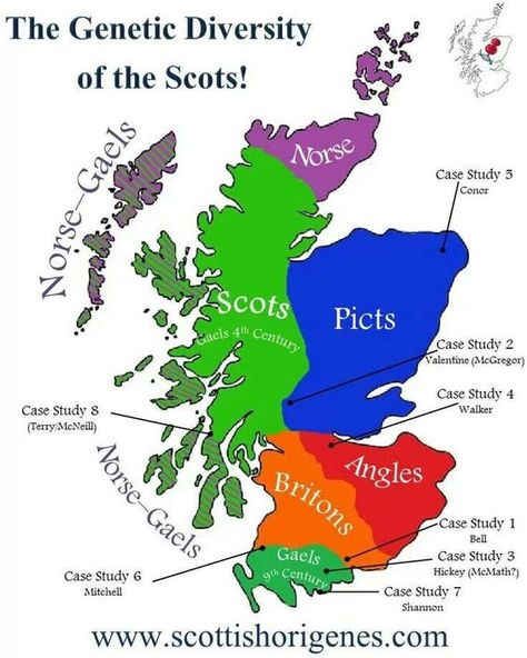 British Mythology, Genealogy Map, Map Of Scotland, Scottish Bagpipes, Scotland History, Scottish History, Scottish Ancestry, Family Tree Genealogy, Scottish Gaelic