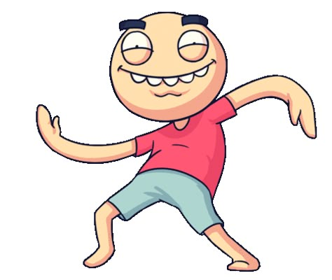 Happy Dance Sticker for iOS & Android | GIPHY Emo Gif, Dance Emoji, Friday Dance, Running Gif, Sticker Line, Cartoons Dancing, Animated Emoticons, Gif Png, Smart Work