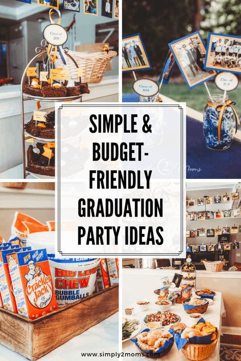 Graduation Party 2023, Boys Graduation Party, High School Graduation Party Ideas, High School Graduation Party Decorations, Senior Party, Graduation Food, Backyard Graduation Party, Graduation Open House, Graduation Party High