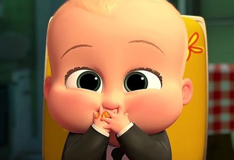 Storks Movie, Bos Baby, The Boss Baby, Baby Cartoon Drawing, Baby Movie, Baby Buddha, Baby Boss, Disney Characters Videos, Cute Kawaii Animals