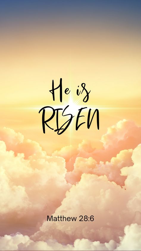 He Is Alive Jesus, He Is Risen Quotes, Easter Images Jesus, Easter Phone Wallpaper, Leap Of Faith Quotes, Bible Verse Easter, Church Bulletin Covers, Funny Christian Quotes, Alive Quotes