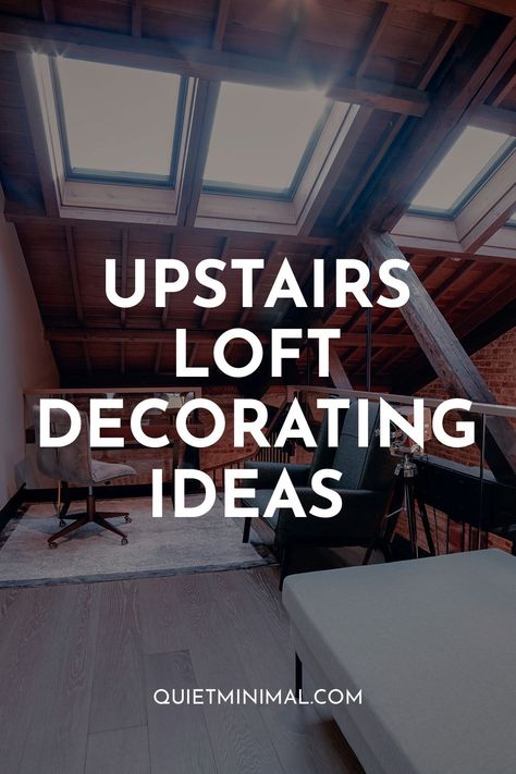 upstairs loft decor Loft Area Ideas Upstairs Cozy, Loft Design Ideas Upstairs, Small Loft Ideas Upstairs, Small Loft Ideas, Upstairs Loft Ideas, Loft Ideas Upstairs, Loft Living Room Design, Loft Decorating Ideas Upstairs, Loft Space Ideas