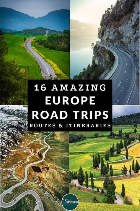 Visiting Europe, Trips In Europe, Road Trip Ideas, European Road Trip, Road Trip Planner, Europe Photography, Road Trip Europe, Road Trip Routes, Europe Trip Itinerary