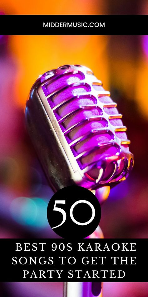 Looking to rock out 90s style?I’ve put together the ultimate 90s karaoke songs playlist featuring the best throwback hits to sing along to.These unforgettable tunes from the 1990s will have you belting out nostalgic jams all night long. Best Karaoke Songs Playlists, Top Karaoke Songs, 90s Karaoke Party, Fun Karaoke Songs, Karaoke Songs Playlists, Best Summer Playlist, Best 90s Songs, Kareoke Songs, Best Karaoke Songs