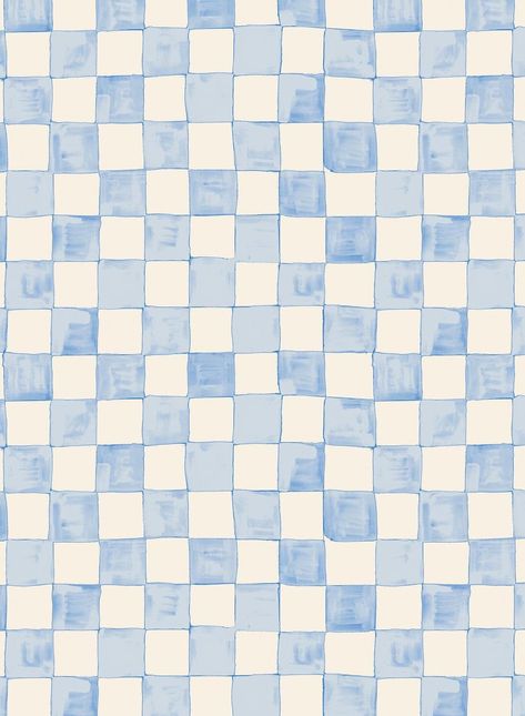 Patterns For Scrapbooking, Checkered Ipad Wallpaper, Checkered Print Wallpaper, Fun Prints And Patterns, Bujo Background, Pastel Checkered Wallpaper, Blue And White Checkered Wallpaper, Sketched Wallpaper, Things To Put On Your Wall