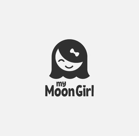 dm if you need a logo or rebrand! For more great design inspiration 👍 — — — cr : @gdimidesign #logo #design #graphicdesign #branding #logodesigner #art #logodesigns #graphicdesigner #designer #logodesign #logos #brand #logotype #illustration #marketing #logomaker #illustrator #creative #usa #business Moon Logo Design, Designer Identity, Trendy Logo Design, Usa Business, Moon Girl, Trendy Logos, Moon Logo, Drawing Cartoon Characters, Minimal Logo Design