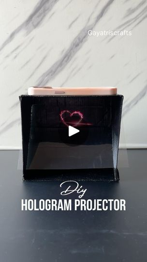 136K views · 7.2K reactions | DIY Hologram Projector At Home #crafts #diy #art #hologram #hologramptojector #hologramvideo #handmade #kids #fun #trending | Gayatri chouhan | Sachin-Jigar · Tainu Khabar Nahi Diy Hologram, Home Crafts Diy, At Home Crafts, Hologram Projection, Hologram Video, Diy Projector, Instagram Diy, Handmade Kids, Video Projection