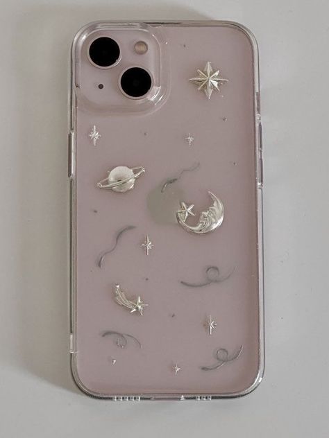 Clear Star Phone Case, Pink Phone Cases Aesthetic, Iphone Cases Aesthetic, Phone Cases Aesthetic, Aesthetic Iphone Case, Phone Case Inspo, Pink Phone Case, Aesthetic Phone Cases, Phone Case Aesthetic