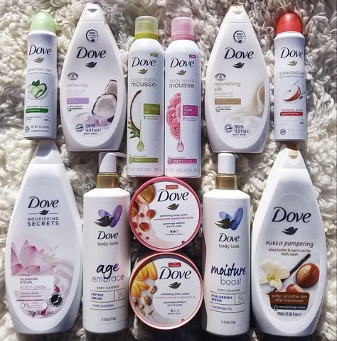 Dove Skincare, Dove Products, Dove Body Wash, Basic Skin Care Routine, Bath And Body Works Perfume, Shower Skin Care, Perfect Skin Care Routine, Pretty Skin Care, Grooming Tips