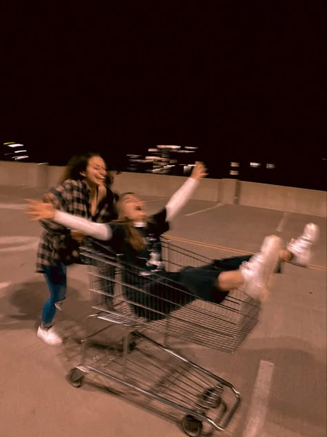 Shopping cart,college,friends,style,fall,parking garage Friends Style, Cute Instagram Pictures, College Friends, Best Friends Shoot, Cute Instagram, Cute Friend Photos, Parking Garage, What Can I Say, Best Friend Pictures