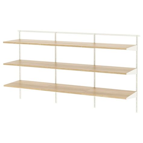 SKUTSKÄR Display shelf, birch plywood, 153/4x153/4" - IKEA Small Walk In Wardrobe, Laundry Shelves, Shelving Solutions, Clothes Rail, Ikea Furniture, Open Storage, Particle Board, Cabinet Furniture, Closet Organization