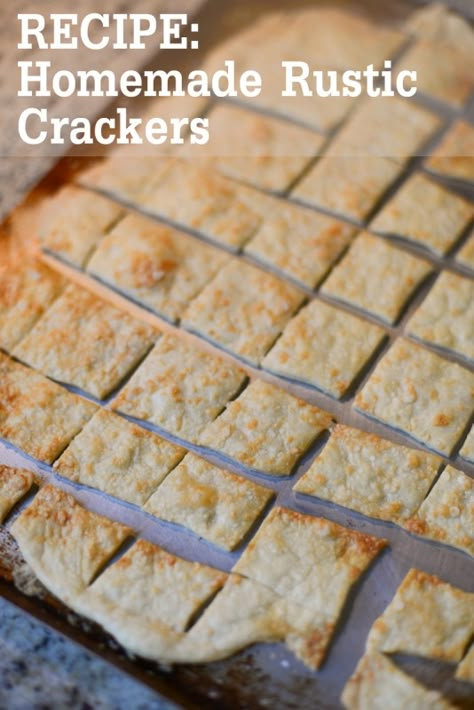 Dairy Free Crackers, Home Made Crackers, Homemade Crackers Recipe, Crackers Recipe, Homemade Crackers, Velvet Cupcakes, Cracker Recipes, Homemade Snacks, Electric Oven