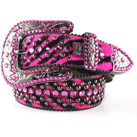 BB Simon Belts, BB Simon, BB Simon Wholesale ❤ liked on Polyvore featuring accessories and belts Cowgirl Belts, Bling Belts, Y2k Accessories, 2000s Fashion Outfits, Shoes Outlet, 2000s Fashion, Dream Clothes, Pink And Black, Metallic Leather