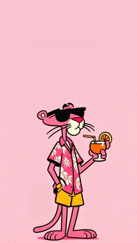 Pink Panther Cartoon, Art Superhero, The Pink Panther, Wallpapers Cartoon, Bunny Wallpaper, Swag Cartoon, Pop Art Wallpaper, Pink Panther, Cool Wallpapers Cartoon