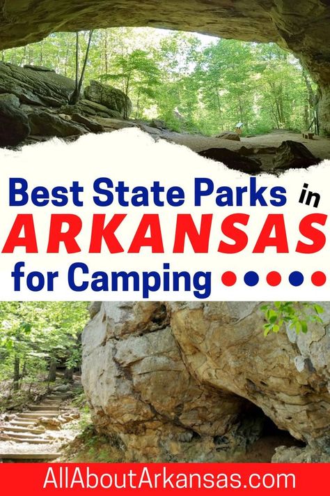 Arkansas State Parks for Camping Camping In Arkansas, Arkansas Camping, Mena Arkansas, Arkansas Vacations, State Park Cabins, Best Rv Parks, State Park Camping, Arkansas Travel, Bentonville Arkansas