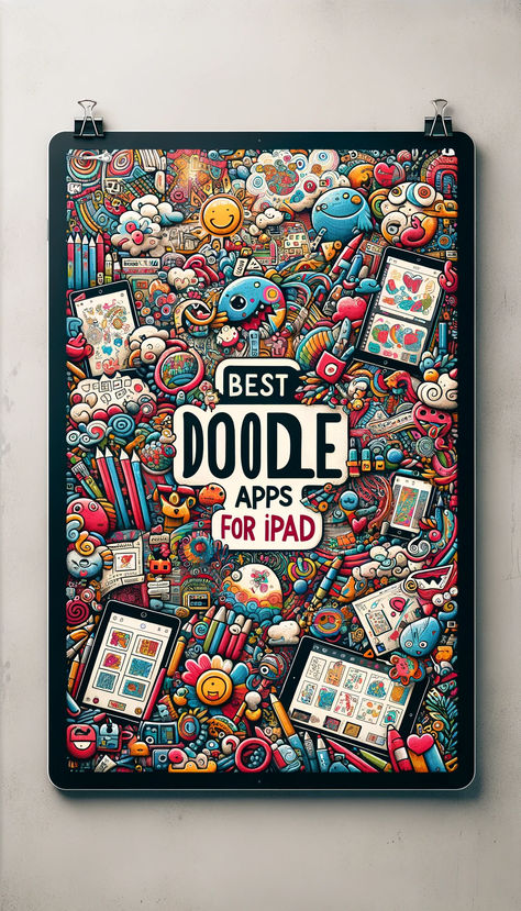 🍎 Transform your iPad into a digital art studio! 🎓✨ Discover the best doodle apps for iPad in our post. Perfect for educational sketches, creative classroom activities, and personal artistic explorations! 🎨👩‍🏫👨‍🎓 #EduTech #iPadCreativity #educatorstechnology 📚🖌️🌈 https://www.educatorstechnology.com/2022/05/excellent-ipad-apps-for-doodling-sketching-drawing.html Ipad And Pencil, Doodle On Procreate, Cute Ipad Drawings, Coloring On Ipad, Graphic Design Ipad, I Pad Drawing Ideas, Art Apps For Ipad, Drawing Apps Ipad, Ipad Doodle Ideas